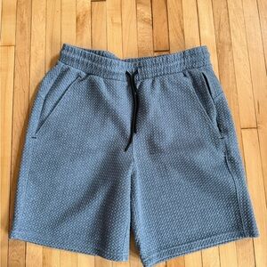 Old Navy Men's Blue Textured Athletic Shorts